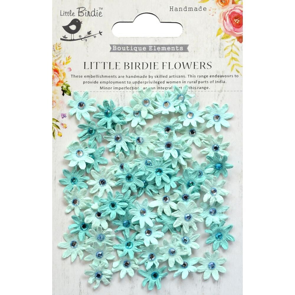 Little Birdie - Micro Jewelled Florettes - Arctic Ice