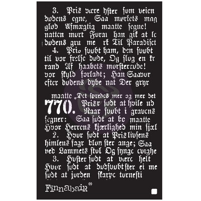 Prima Marketing - Finnabair Stencil - Gothic