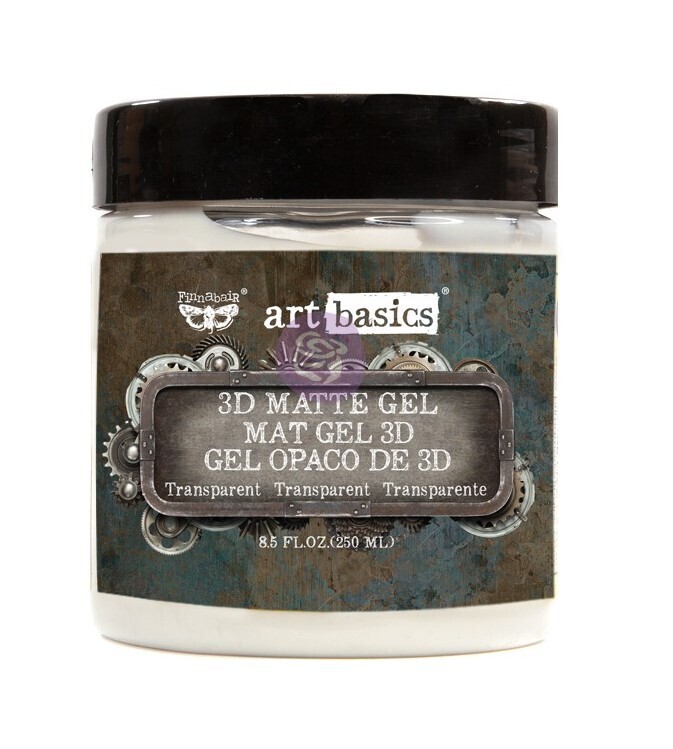 Prima Marketing - Finnabair 3D Matte Gel - Transparent