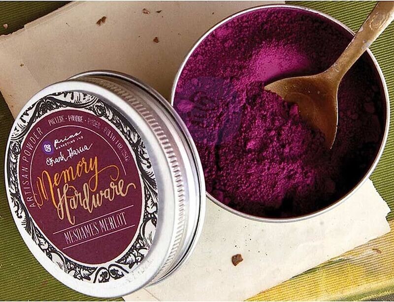 Prima Marketing - Memory Hardware - Artisan Powder - Mesdames Merlot