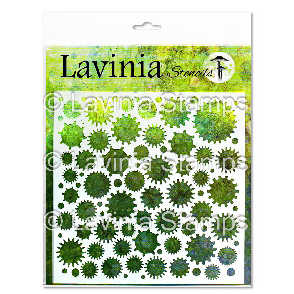 Lavinia Stencils - Cogs