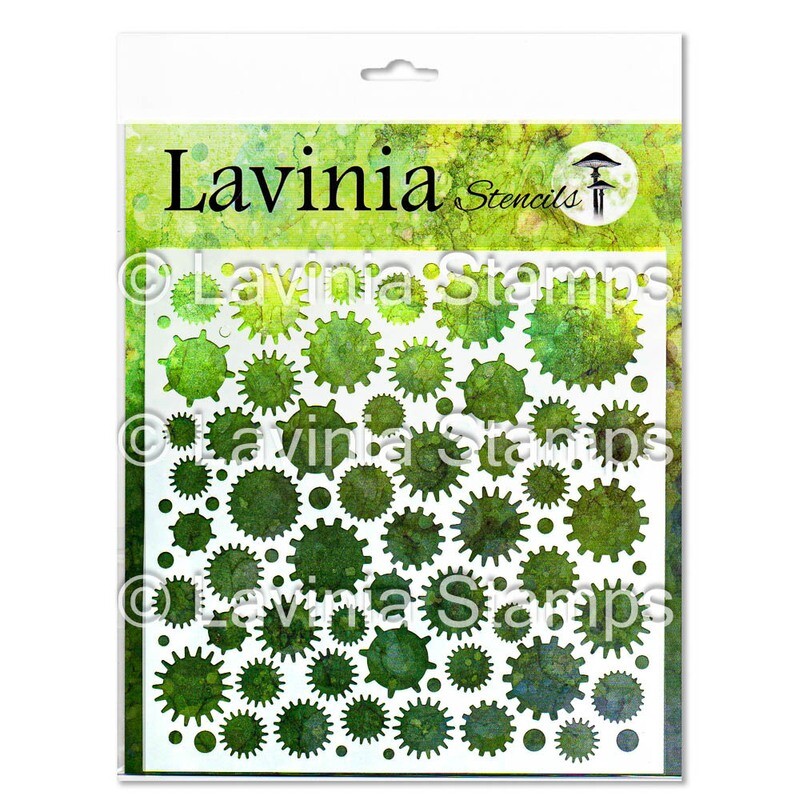 Lavinia Stencils - Cogs