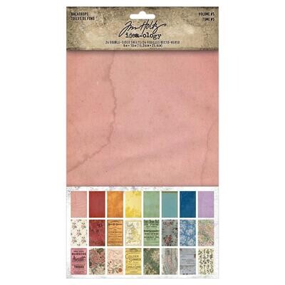 Tim Holtz - Idea-ology - Backdrops - Volume #5