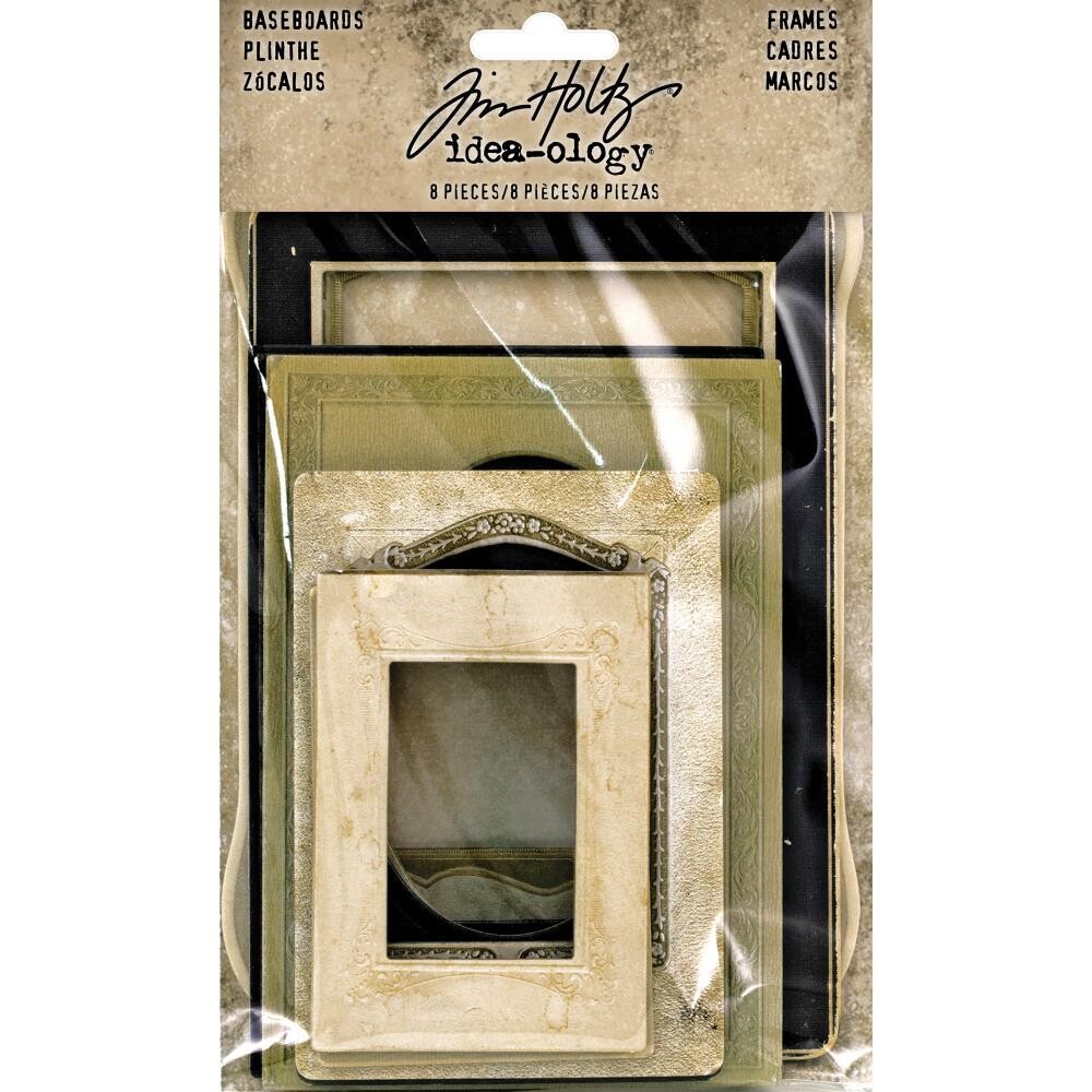 Tim Holtz - Idea-ology - Baseboard Frames - 4pc