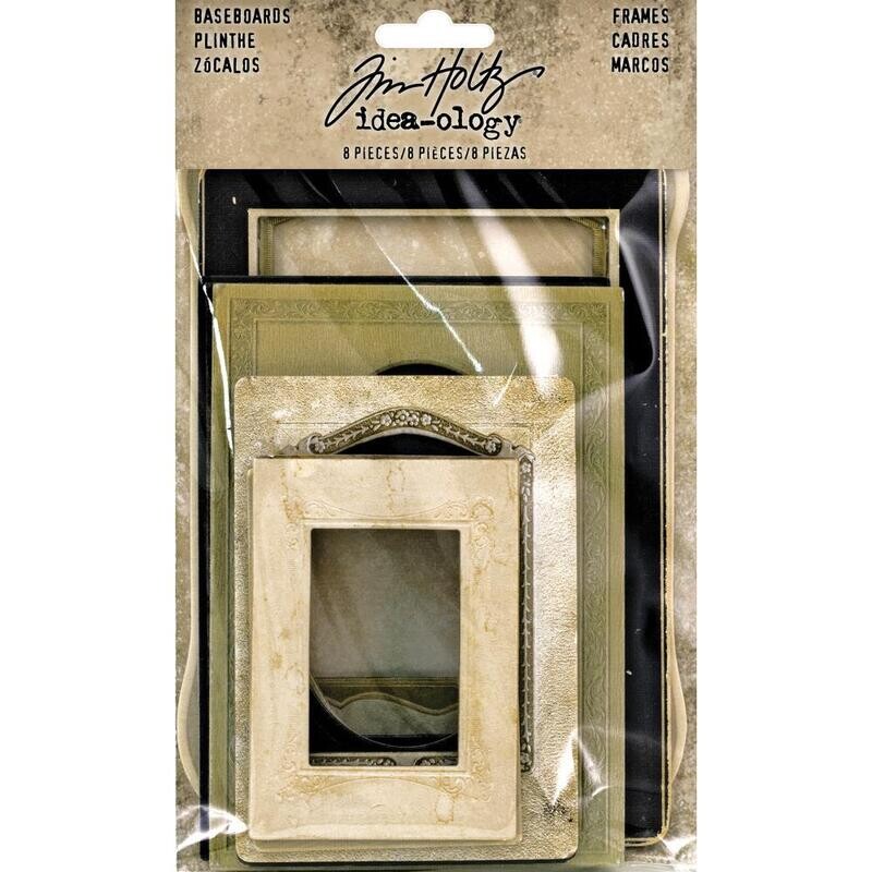 Tim Holtz - Idea-ology - Baseboard Frames - 4pc