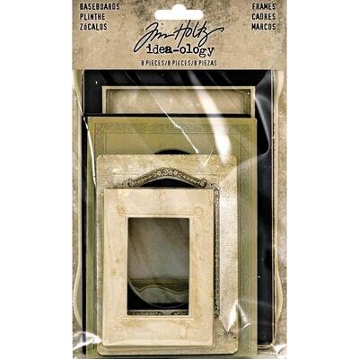 Tim Holtz - Idea-ology - Baseboard Frames - 4pc