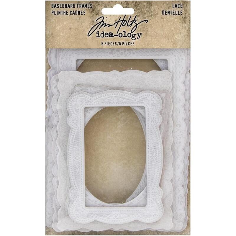Tim Holtz - Idea-ology - Baseboard Frames - Lace
