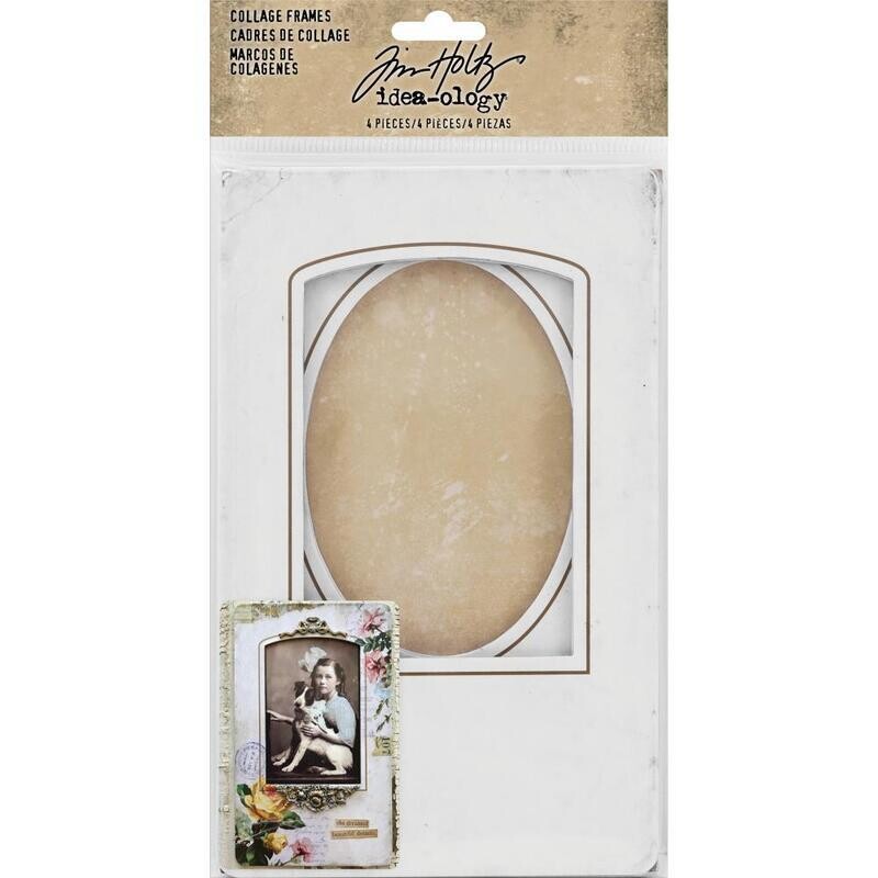Tim Holtz - Idea-ology - Collage Frames - 4pc