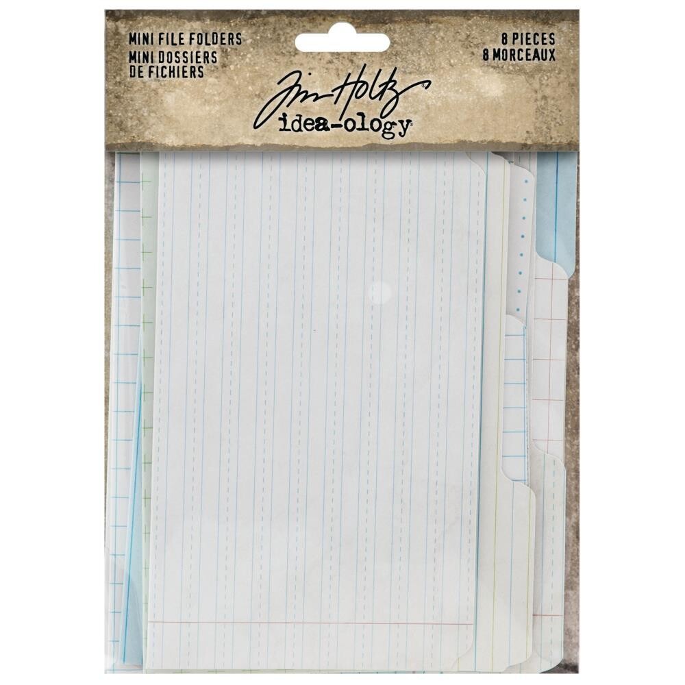 Tim Holtz - Idea-ology -Mini File Folders