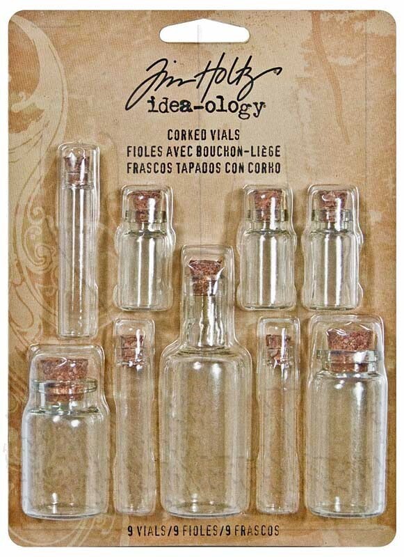 Tim Holtz - Idea-ology - Corked Vials