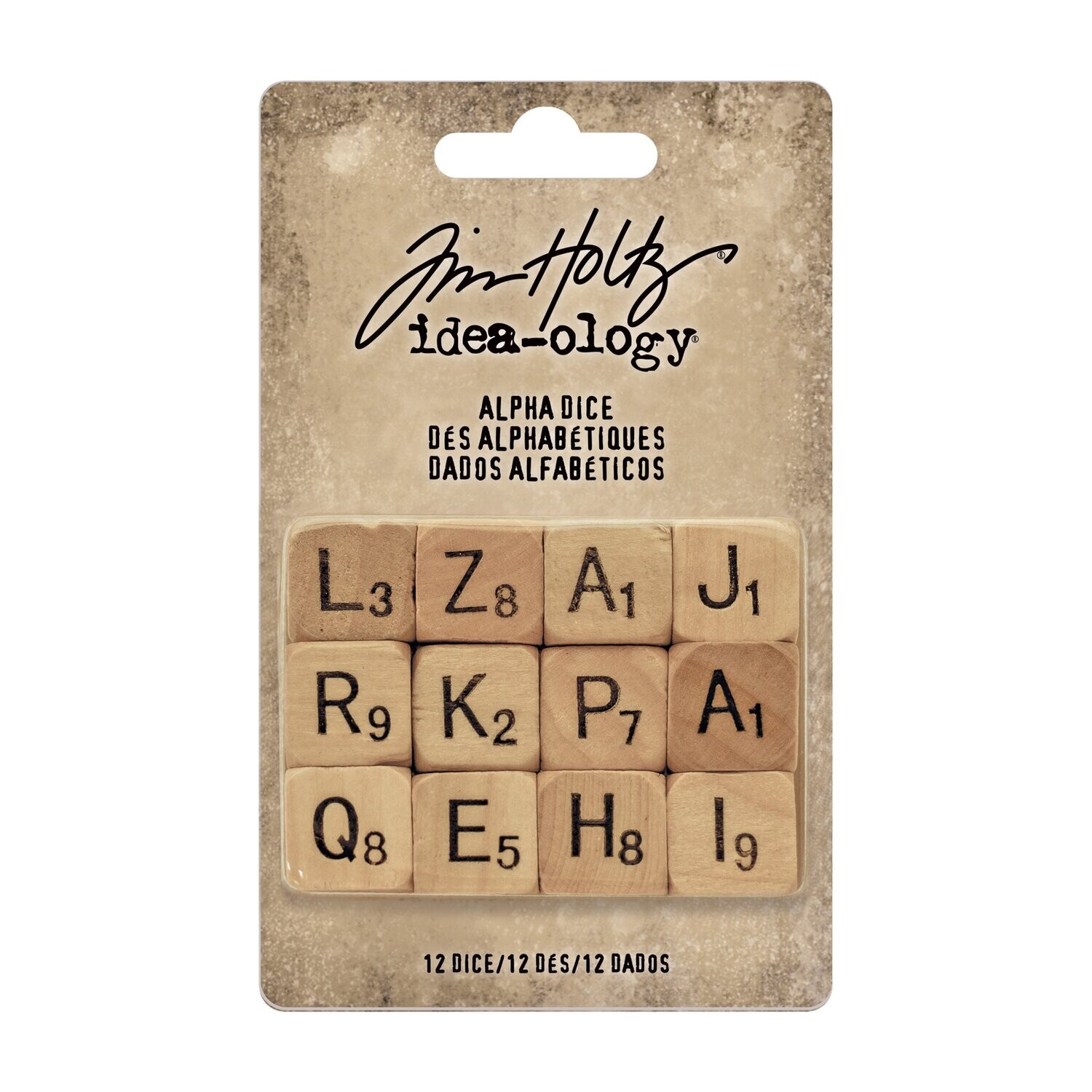 Tim Holtz - Idea-ology - Alpha Dice