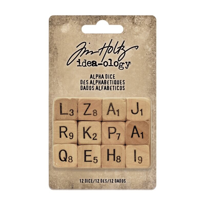 Tim Holtz - Idea-ology - Alpha Dice