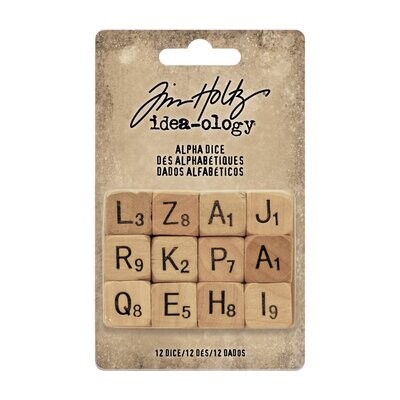 Tim Holtz - Idea-ology - Alpha Dice