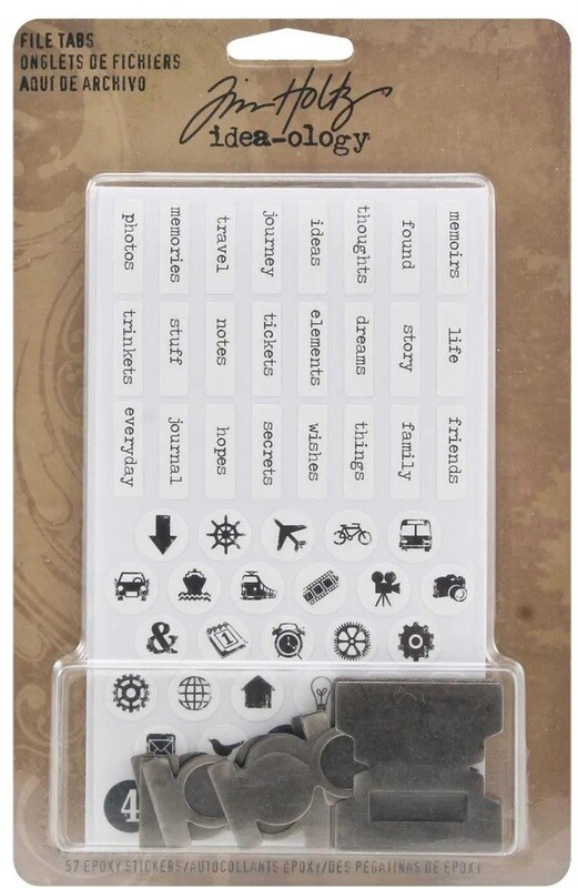 Tim Holtz - Idea-ology - File Tabs