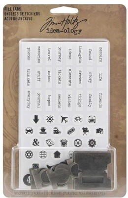 Tim Holtz - Idea-ology - File Tabs