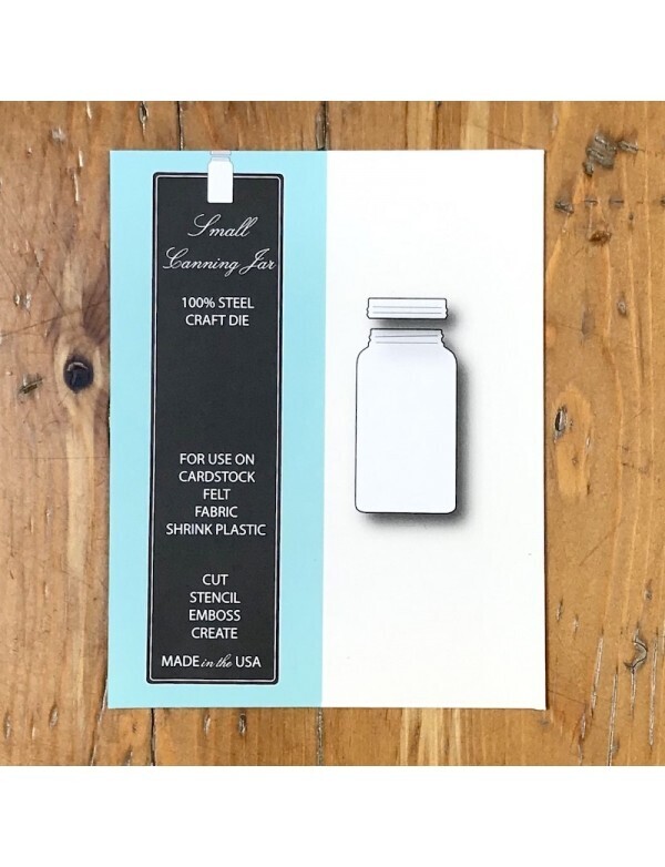 Memory Box Die - Small Canning Jar