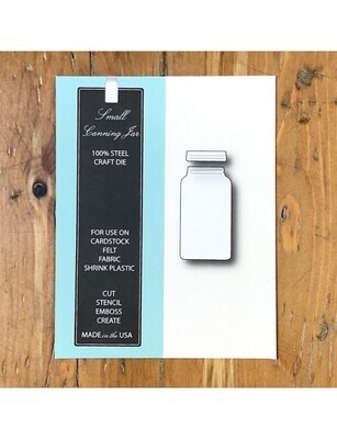 Memory Box Die - Small Canning Jar