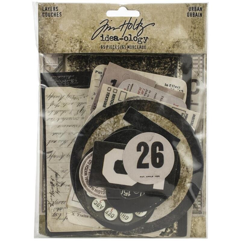 Tim Holtz - Idea-ology - Layers - Urban