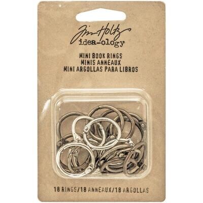 Tim Holtz - Idea-ology - Metal Mini Book Rings