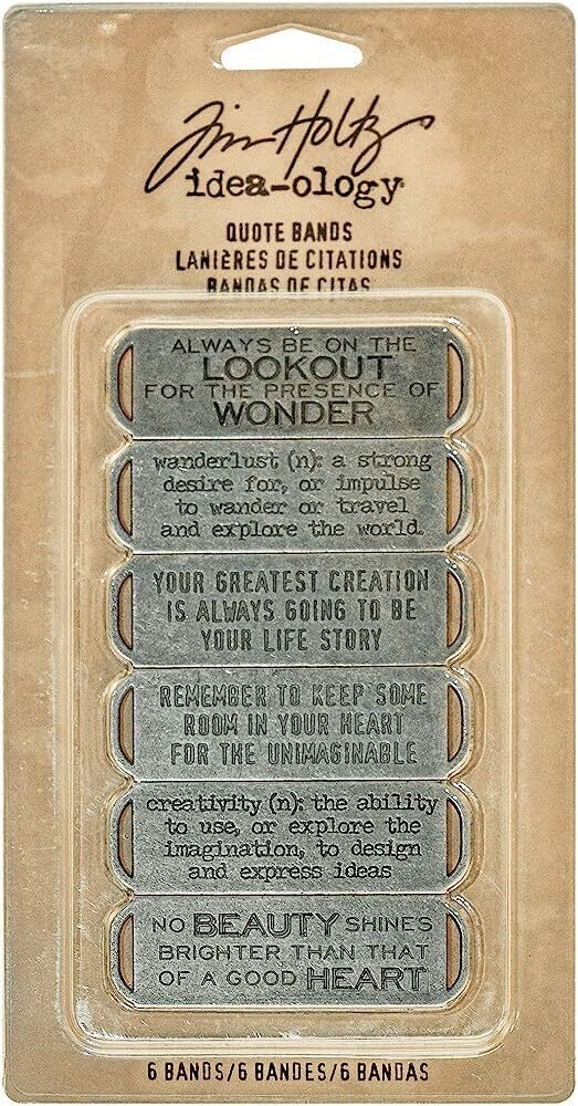 Tim Holtz - Idea-ology - Quote Bands