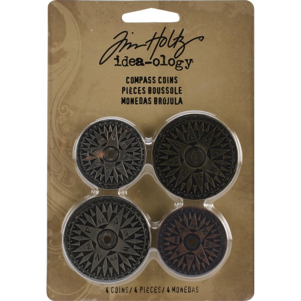 Tim Holtz - Idea-ology - Compass Coins