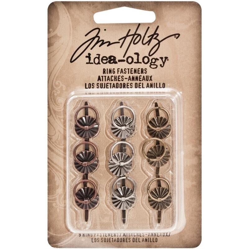 Tim Holtz - Idea-ology - Ring Fasteners