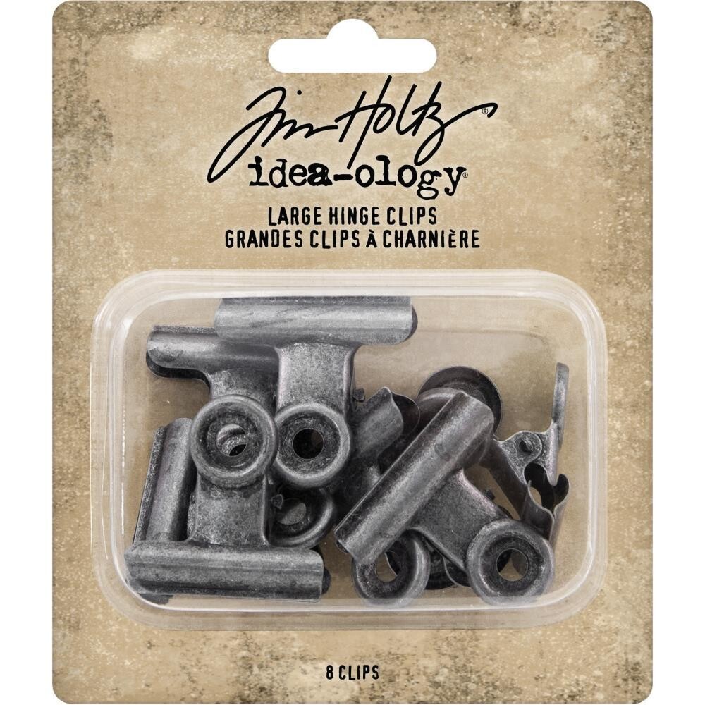 Tim Holtz - Idea-ology - Large Metal Vintage Clips