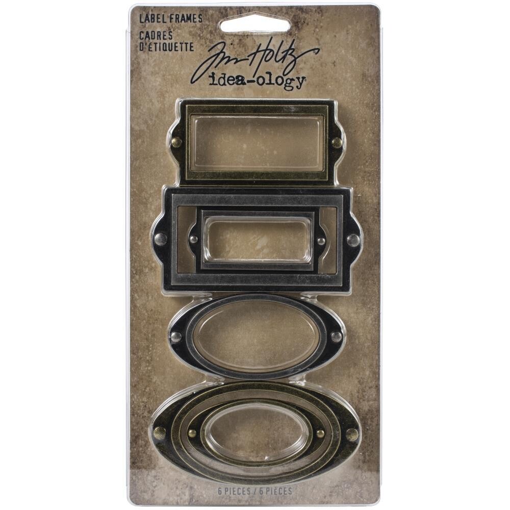 Tim Holtz - Idea-ology - Metal Frames - Label
