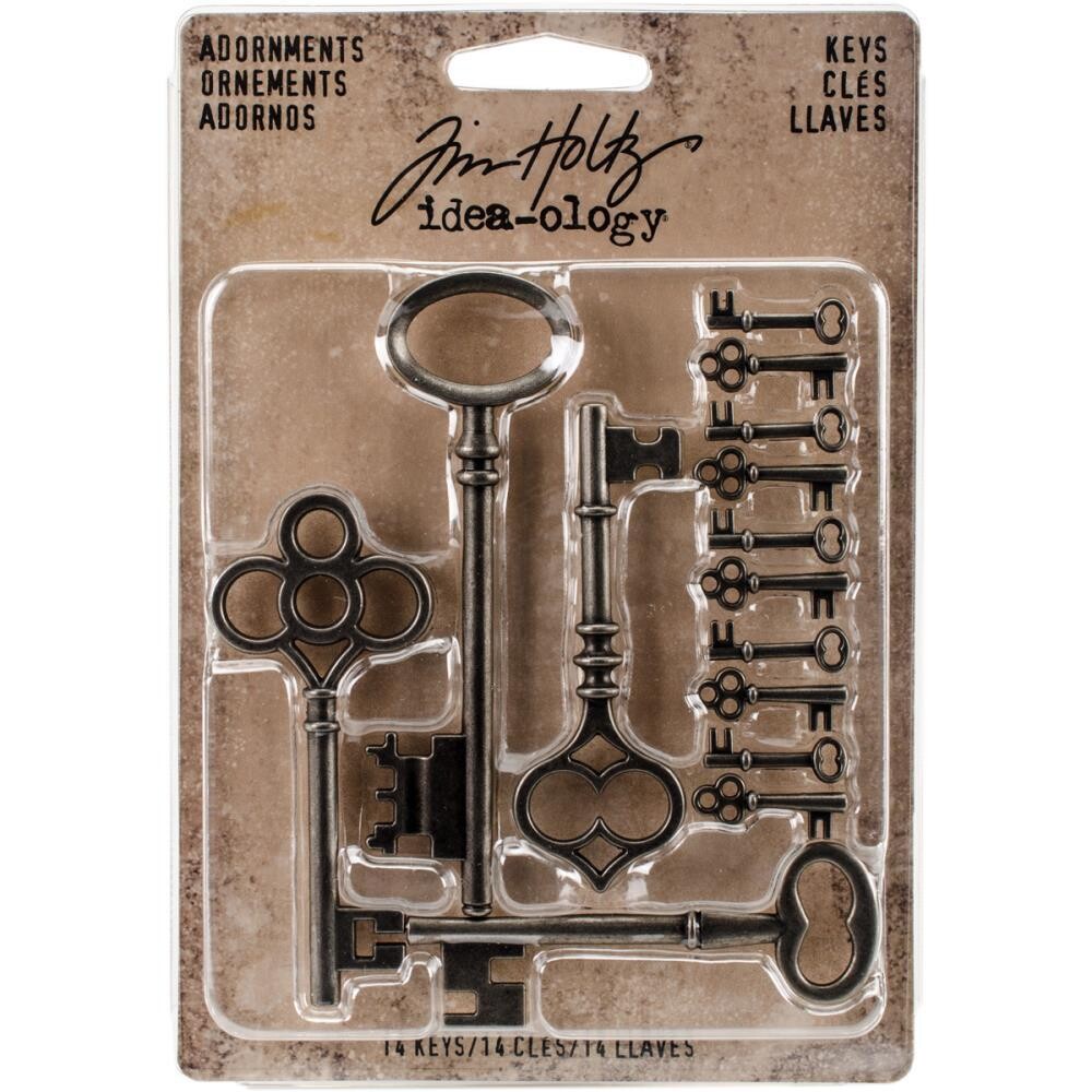 Tim Holtz - Idea-ology - Silver Keys