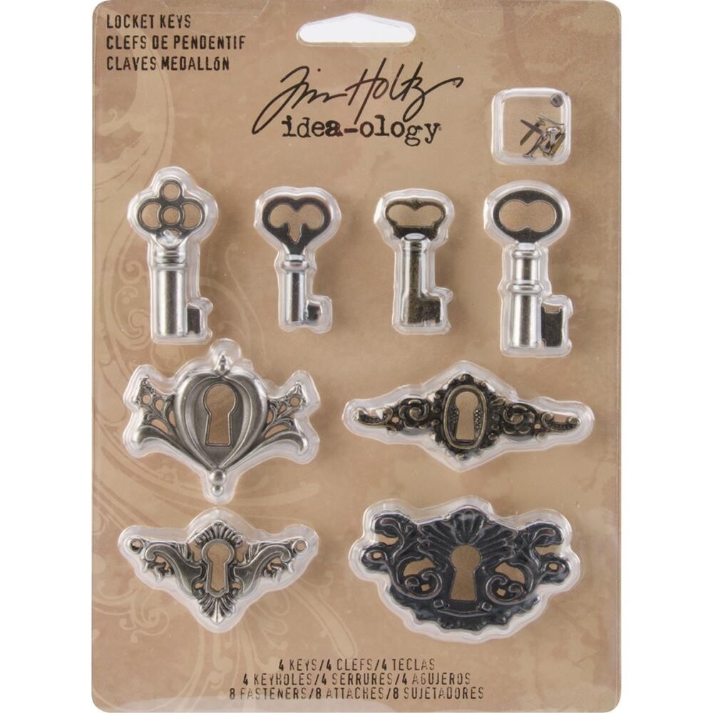 Tim Holtz - Idea-ology - Locket Keys