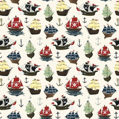 Echo Park - Pirate Tales - 12&quot; x 12&quot; Double-sided Paper - Pirate Ships