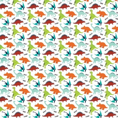 Echo Park - Imagine That - 12&quot; x 12&quot; Double-sided Paper -Dino Friends