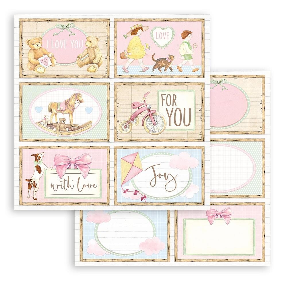 Stamperia - Day Dream - 12&quot; x 12&quot; Double-sided Paper - 6 Cards