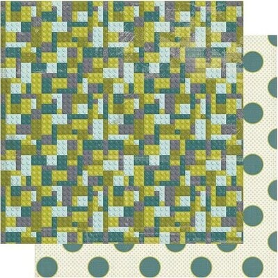 Authentique -  Youngster - 12&quot; x 12&quot; Double-sided Paper - Lego