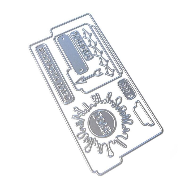 Elizabeth Craft Design - Metal Die - Journal your Life - Journal file - XL 1