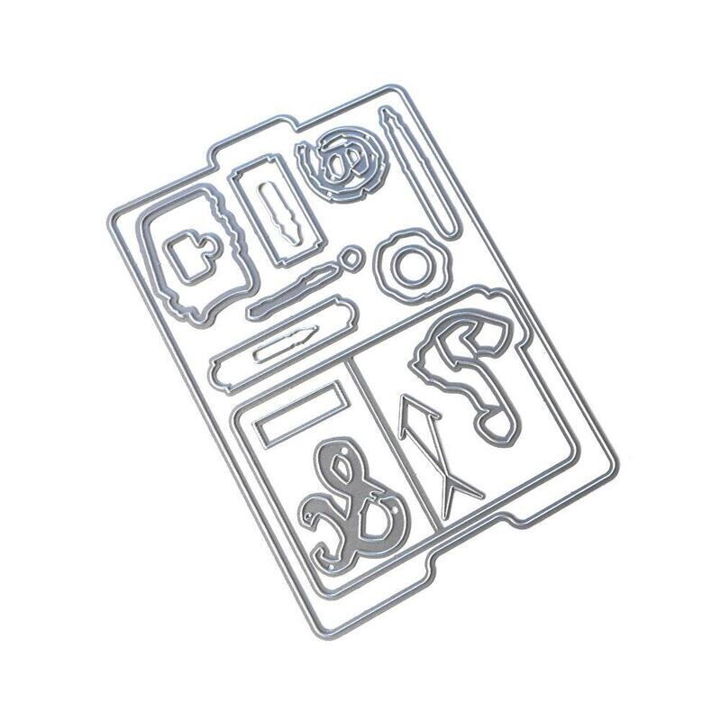 Elizabeth Craft Design - Metal Die - Journal your Life - Journal file #2