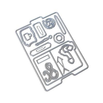 Elizabeth Craft Design - Metal Die - Journal your Life - Journal file #2
