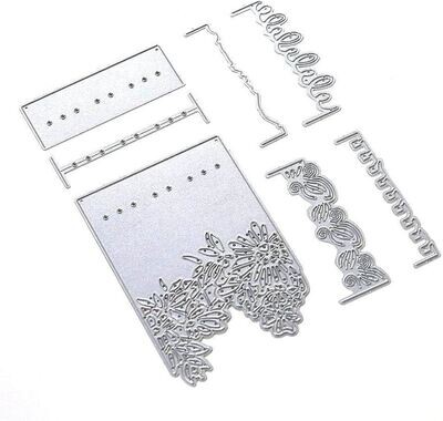 Elizabeth Craft Design - Metal Die - Junk journal Extras