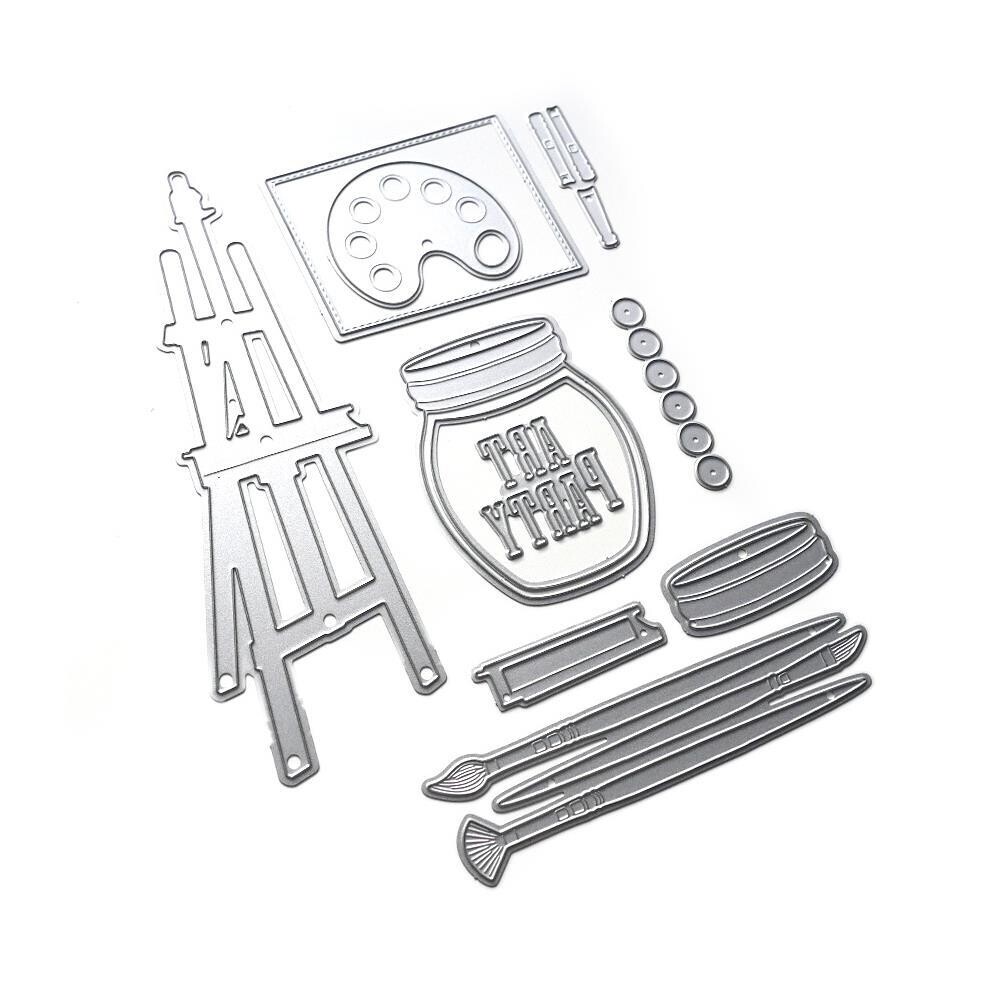 Elizabeth Craft Design - Metal Die - Planner Essentials 59 - Art-Party