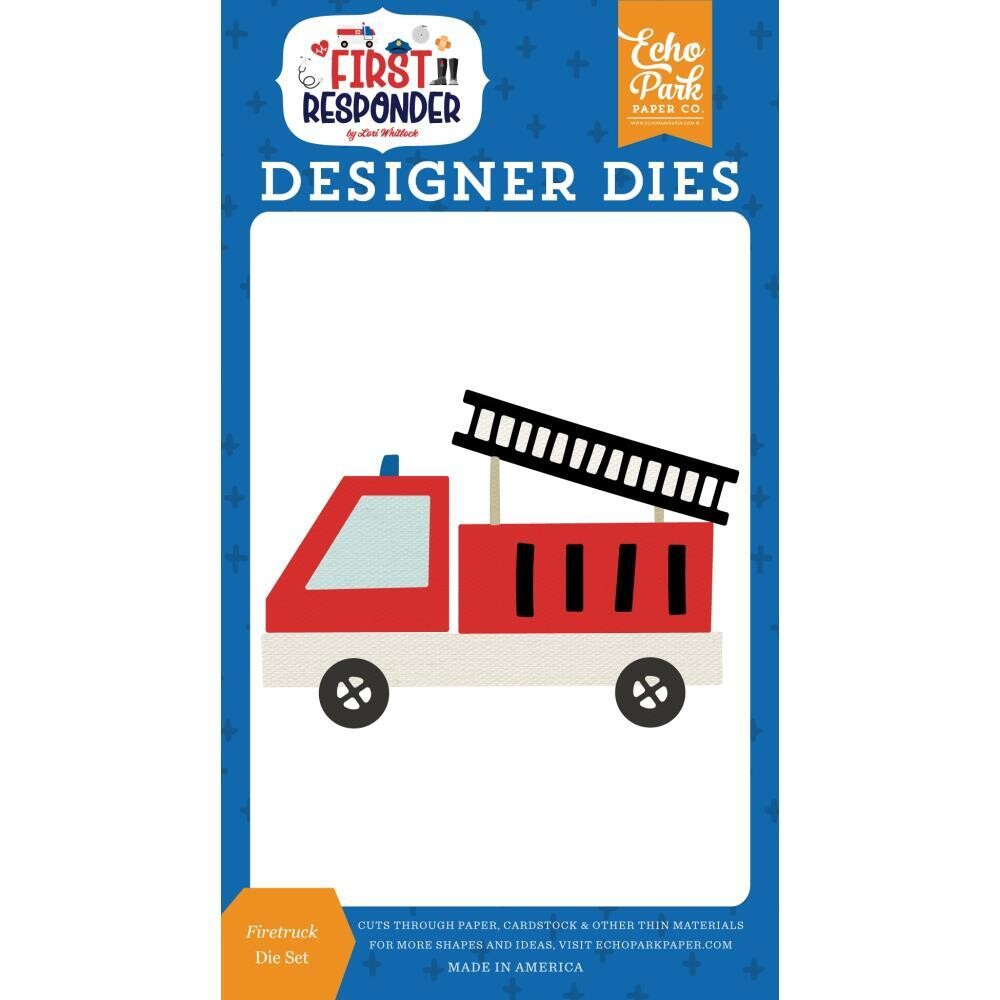 Echo Park - Metal Die - Fire Truck Die Set