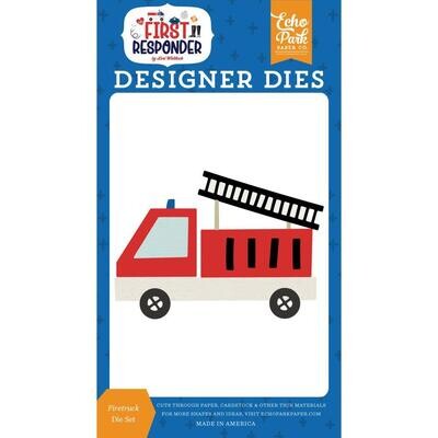 Echo Park - Metal Die - Fire Truck Die Set