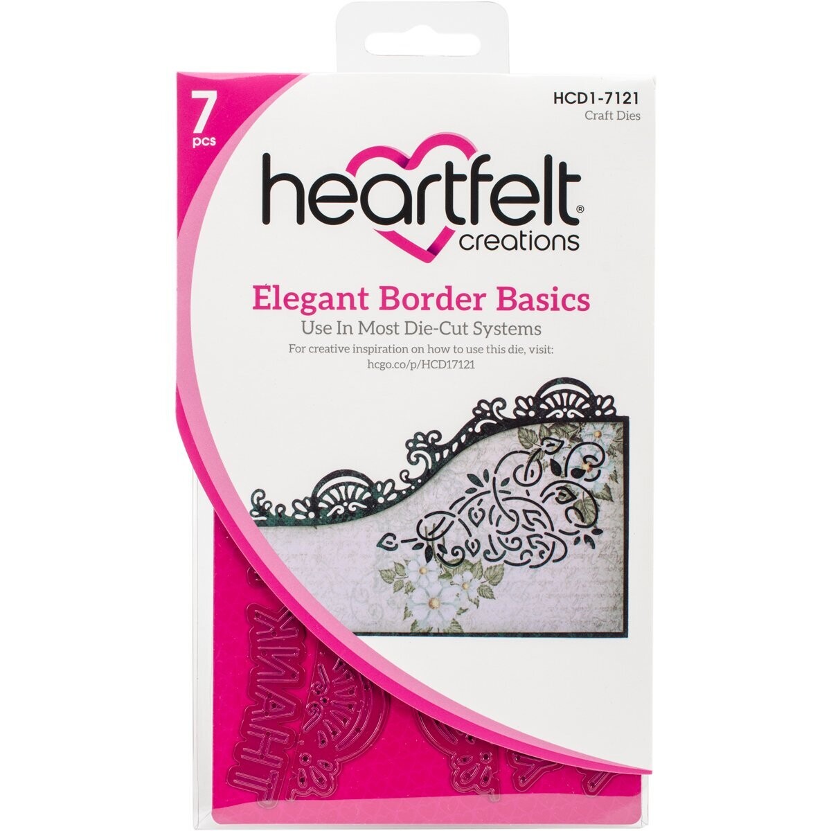 Heartfelt Creations - Die Set - Elegant Border Basics