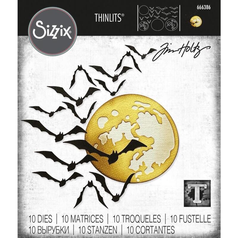 Sizzix - Thinlits by Tim Holtz - Moonlight