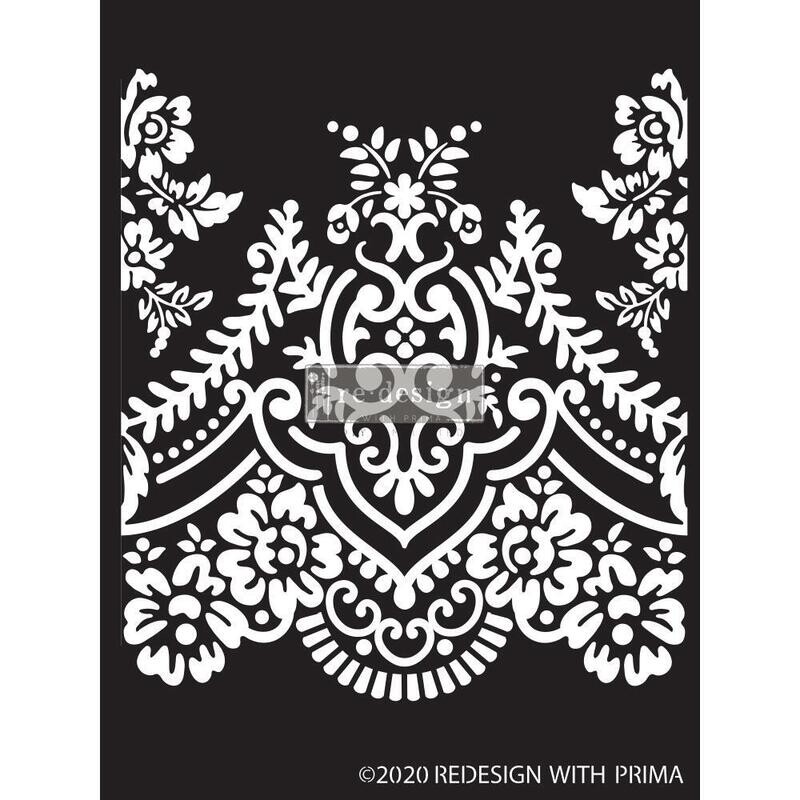 Prima Marketing - Re-Design Décor Stencil - Elegant Lace