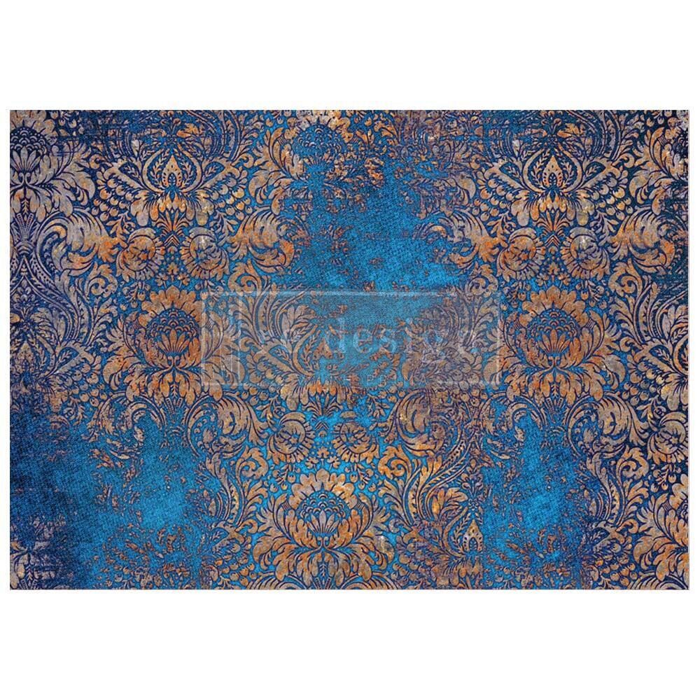 Prima Marketing - A1 Re-Design Decoupage Fiber - Royal Patina