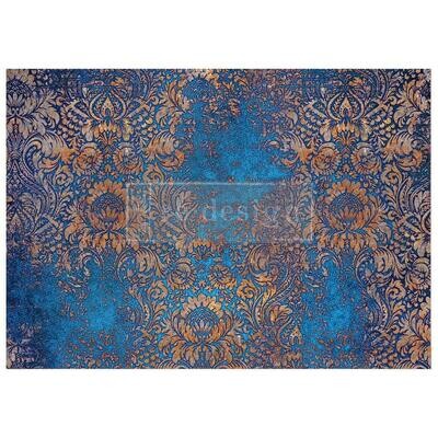 Prima Marketing - A1 Re-Design Decoupage Fiber - Royal Patina