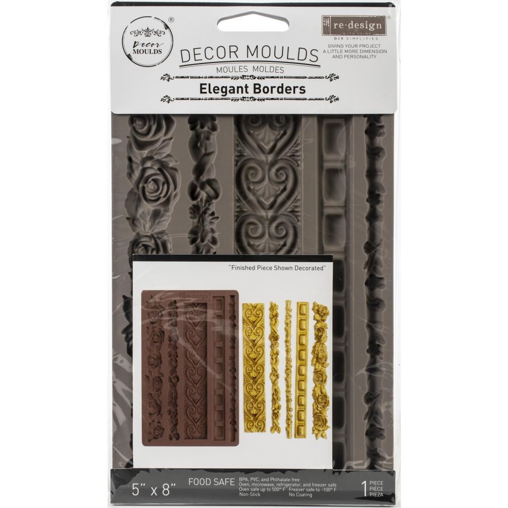 Prima Marketing - Re-Design Décor Mould - 5&quot;x8&quot; - Elegant Borders