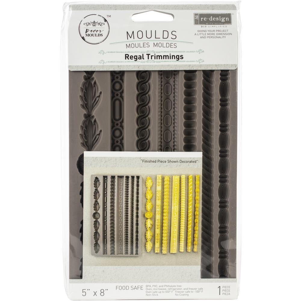 Prima Marketing - Re-Design Décor Mould - 5&quot;x8&quot; - Regal Trimmings