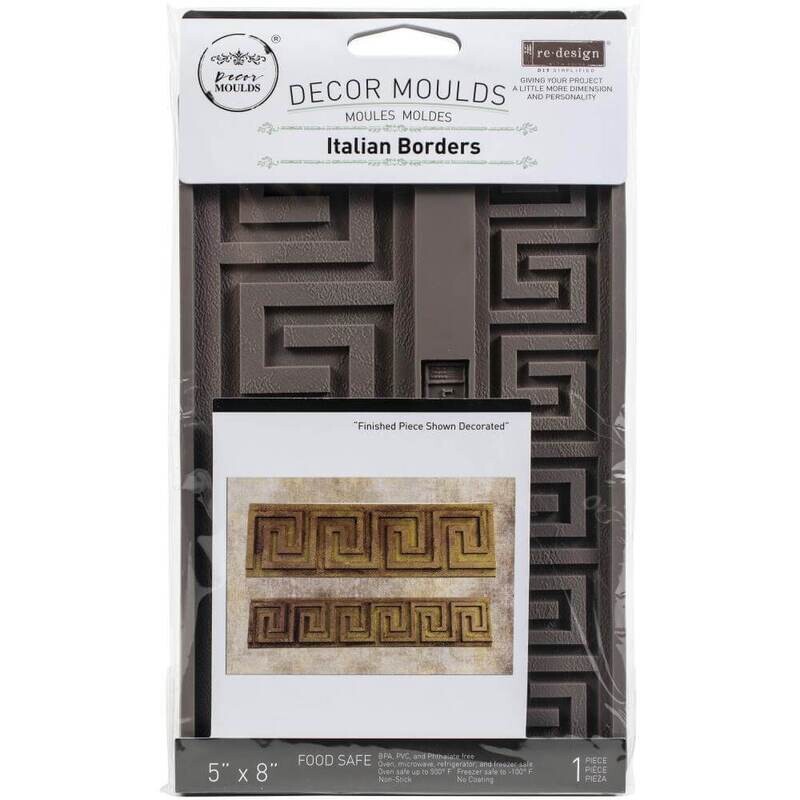 Prima Marketing - Re-Design Décor Mould - 5&quot;x8&quot; - Italian Borders