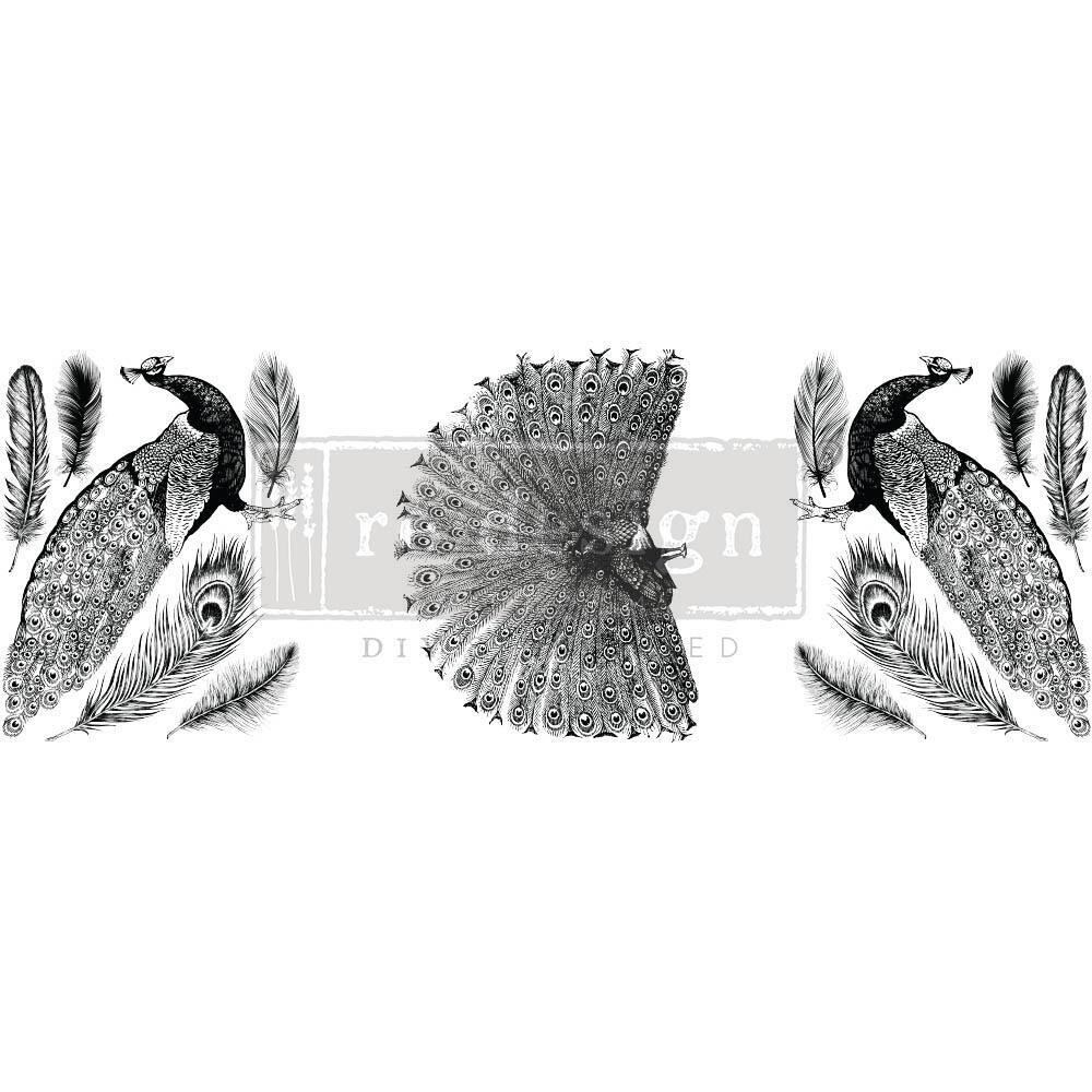 Prima Marketing - Re-Design Décor Transfers - Middy -Regal Peacock